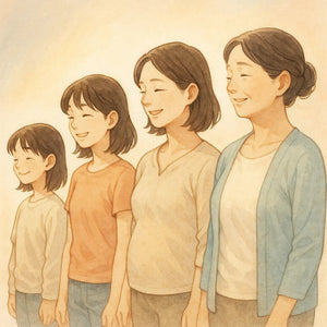 おっぱいの形は年齢によって変化する?成長期から50代までのバストケア完全ガイド