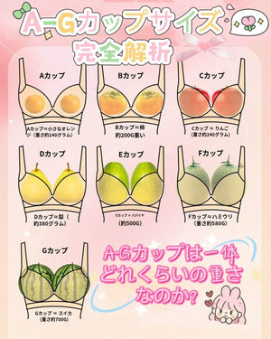 あなたの胸のサイズはどのカップ？ABCDEFGカップの特徴と選び方ガイド、一度で理解