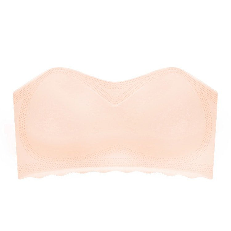 チューブトップブラ ベージュ