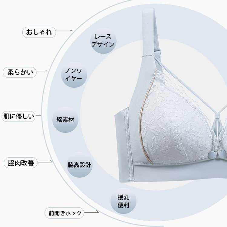 前開き授乳ブラ オススメポイント