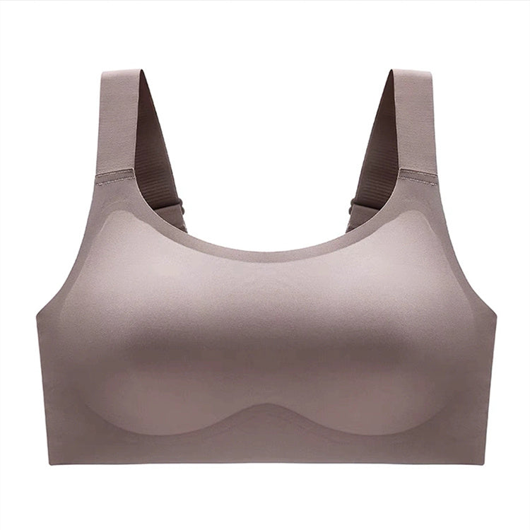 VEIMIA 小さく見せるブラ グレー