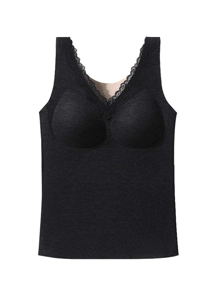 暖かい 下着 ブラック VEIMIA