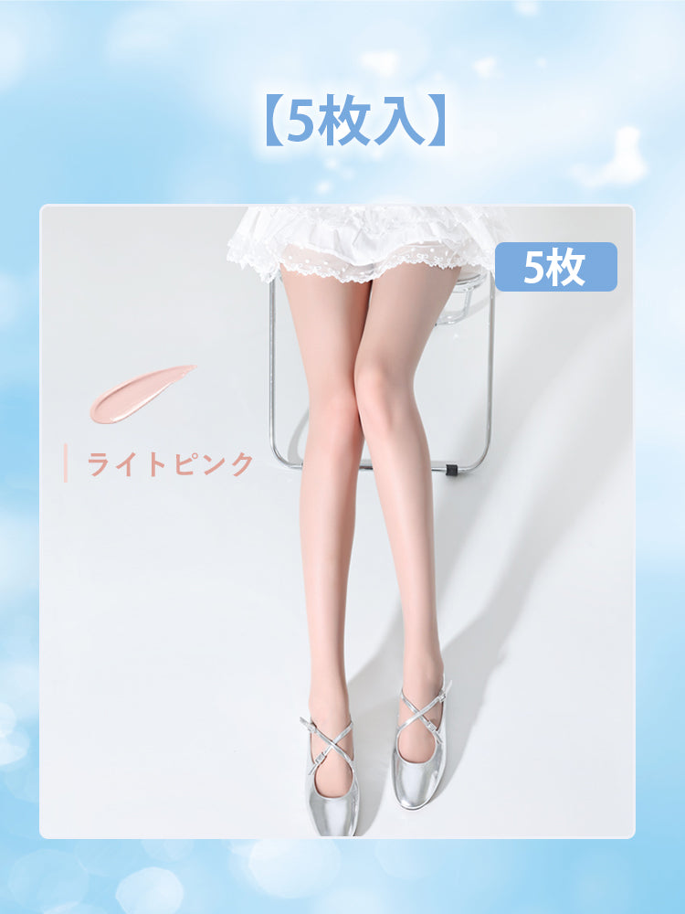 ストッキング おすすめ ライトピンク*5 VEIMIA