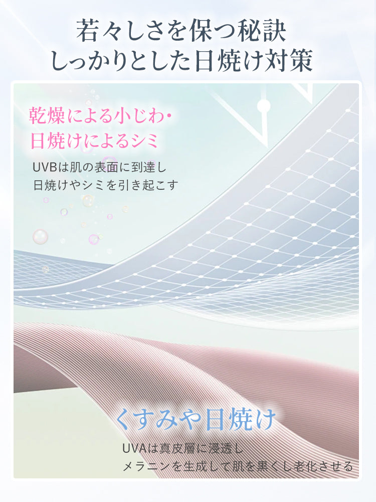 ストッキング 若々しさを保つ秘訣としっかりとした日焼け対策 VEIMIA