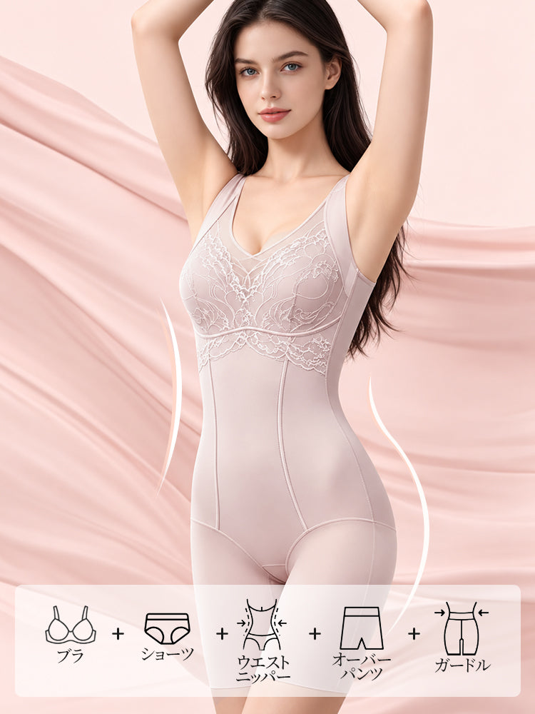 ボディ スーツ レディース ブラからガードルまで1枚で全身のラインを整える ヴェーミア