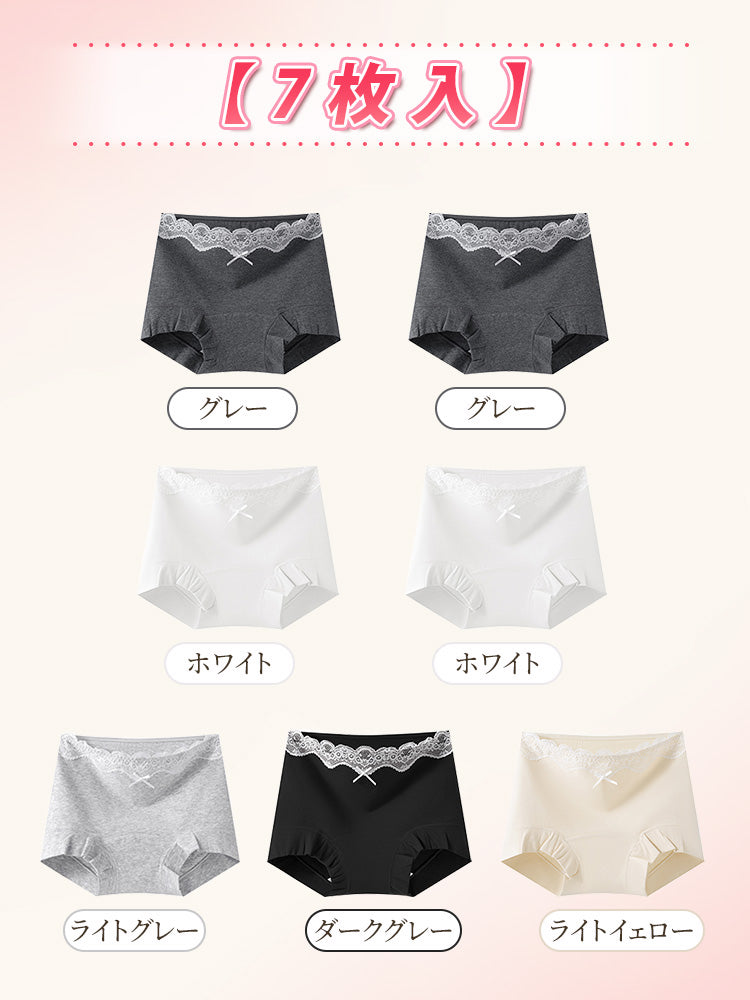 ショーツ かわいい グレー&グレー&ホワイト&ホワイト&ライトグレー&ダークグレー&ライトイェロー ヴェーミア