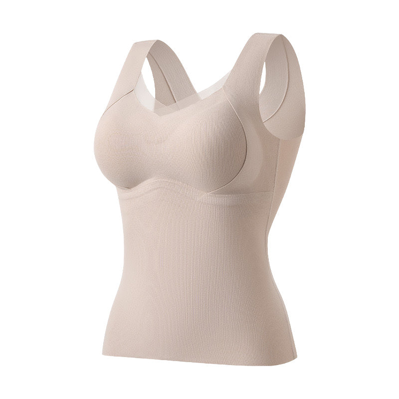 保温タンクトップ ベージュ ヴェーミア