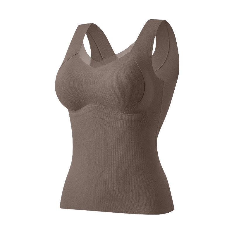 保温タンクトップ コーヒーブラウン ヴェーミア