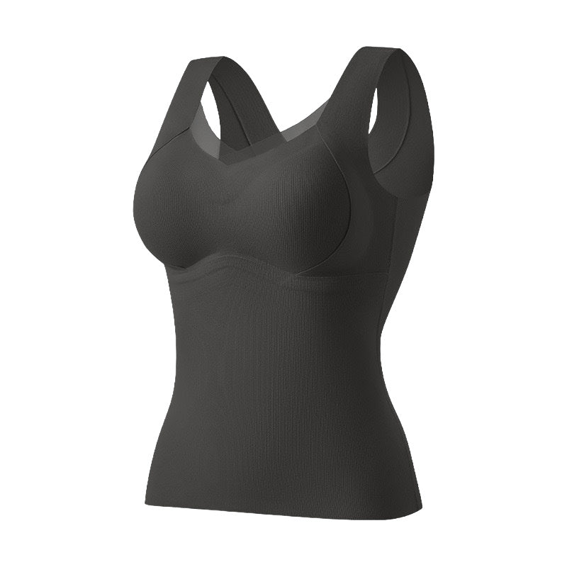 保温タンクトップ グレー ヴェーミア