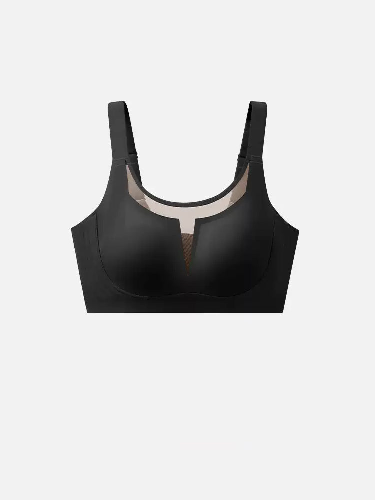 シームレス ブラ ブラック(チュール) VEIMIA