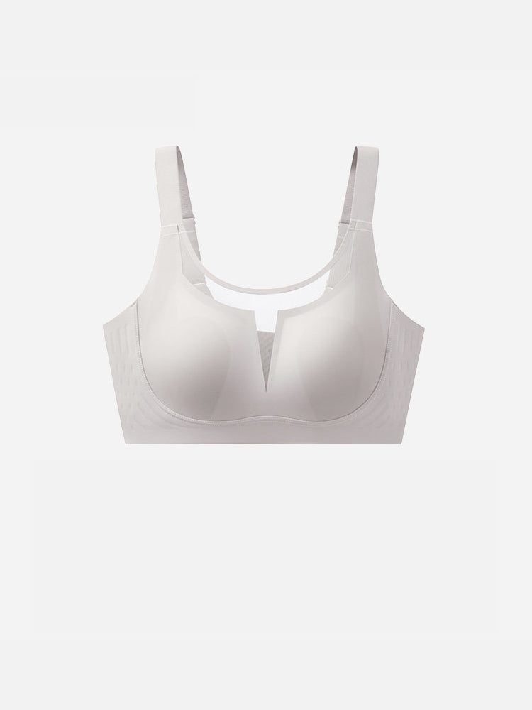 シームレス ブラ パールグレー(チュール) VEIMIA