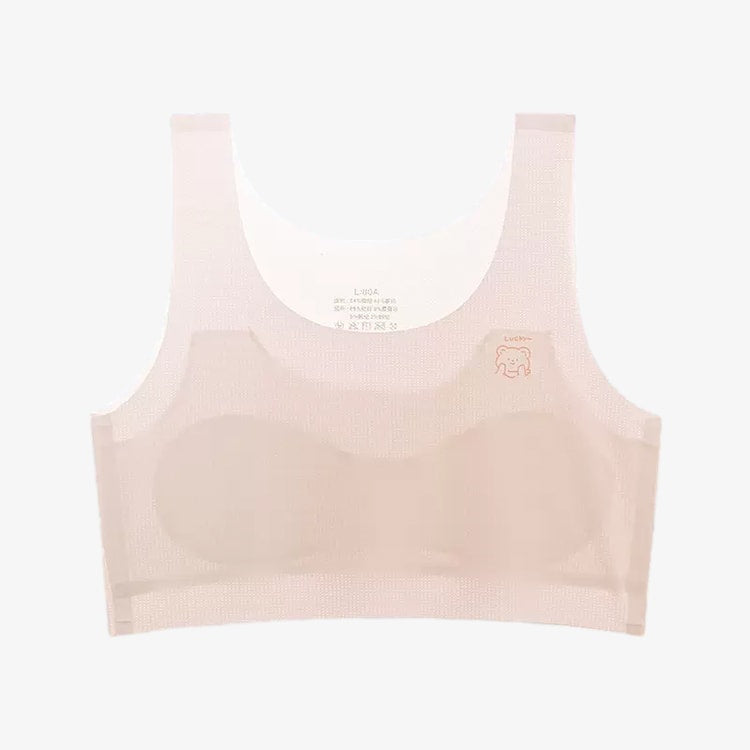 ヴェーミアジュニア ブラ 中学生 ベージュ