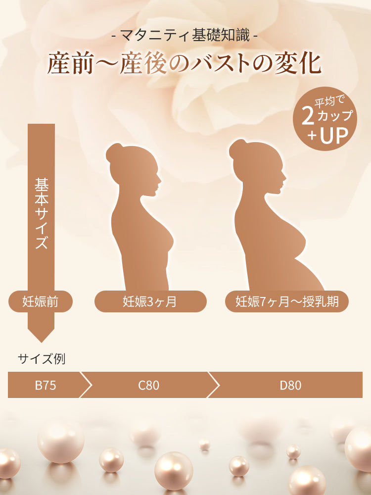 授乳 ブラ おすすめ 産前産後のバストの変化 VEIMIA