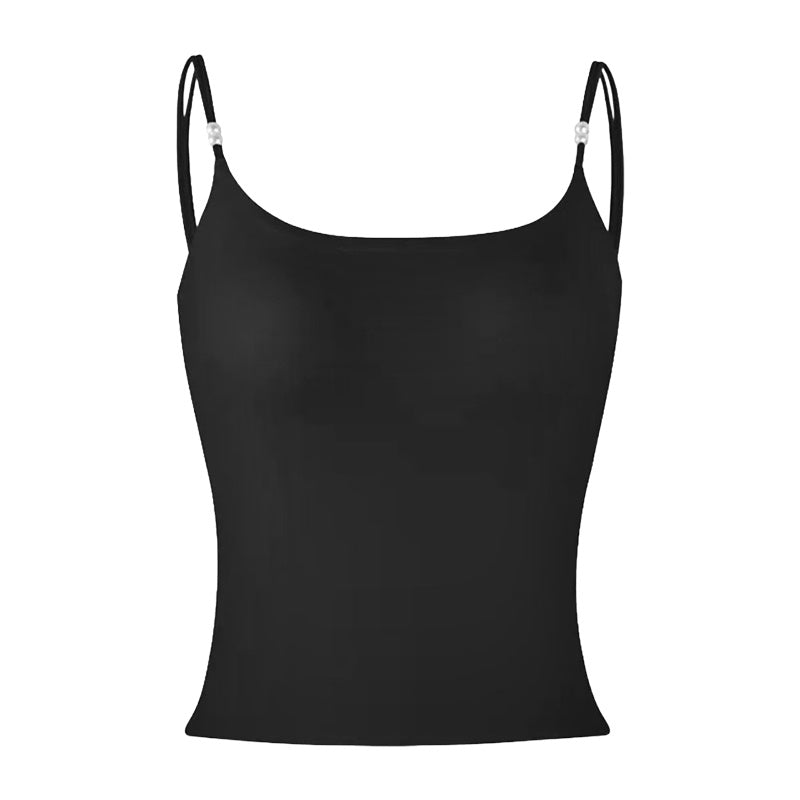 キャミソール おしゃれ ブラック VEIMIA