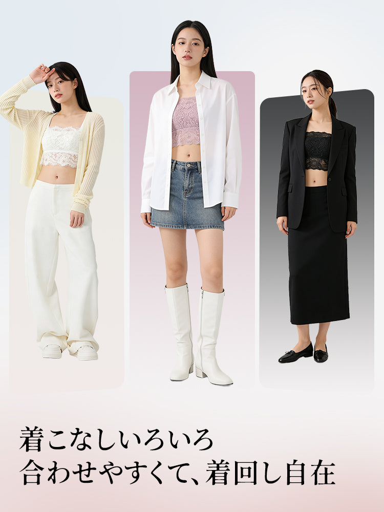 カップ 付き キャミソール 合わせやすい VEIMIA