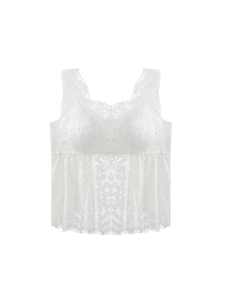 キャミソール ブラ ホワイト ヴェーミア