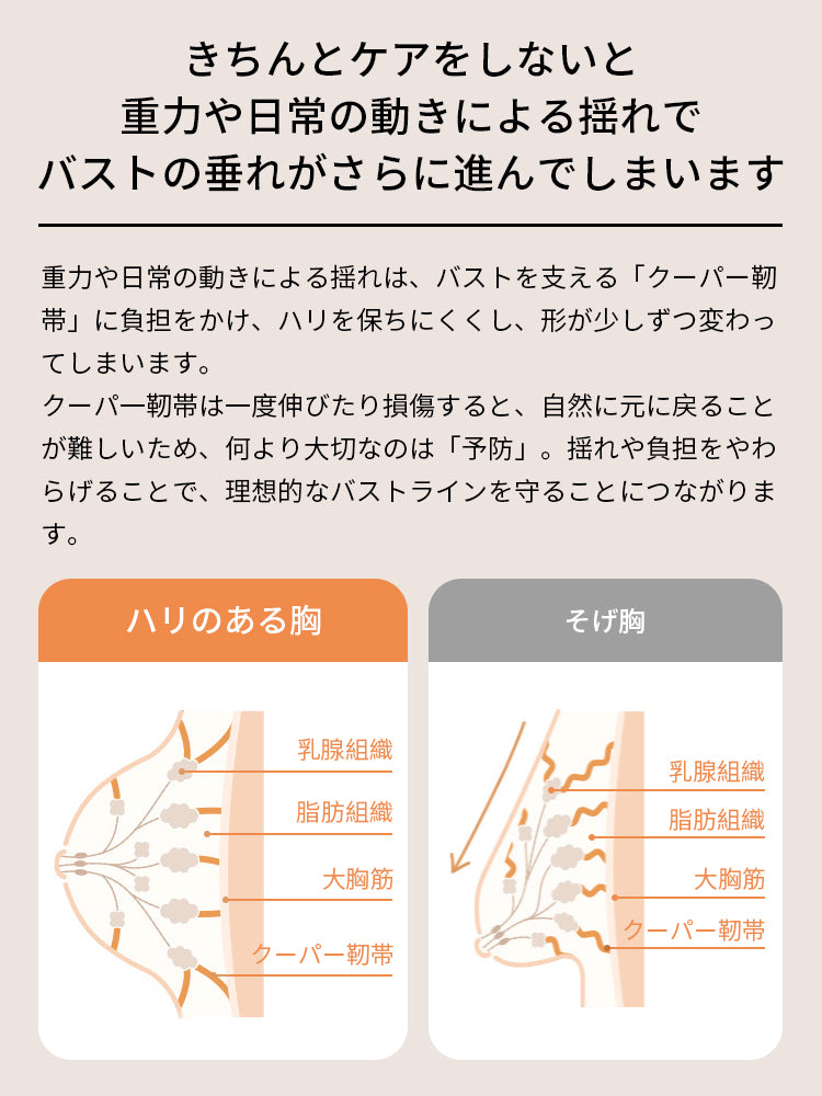 ナイトブラ バストケア VEIMIA