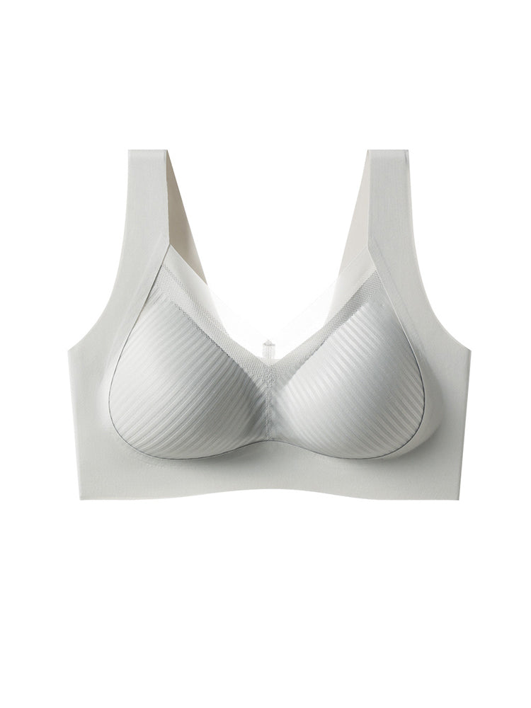 ノンワイヤーブラ グレー ヴェーミア