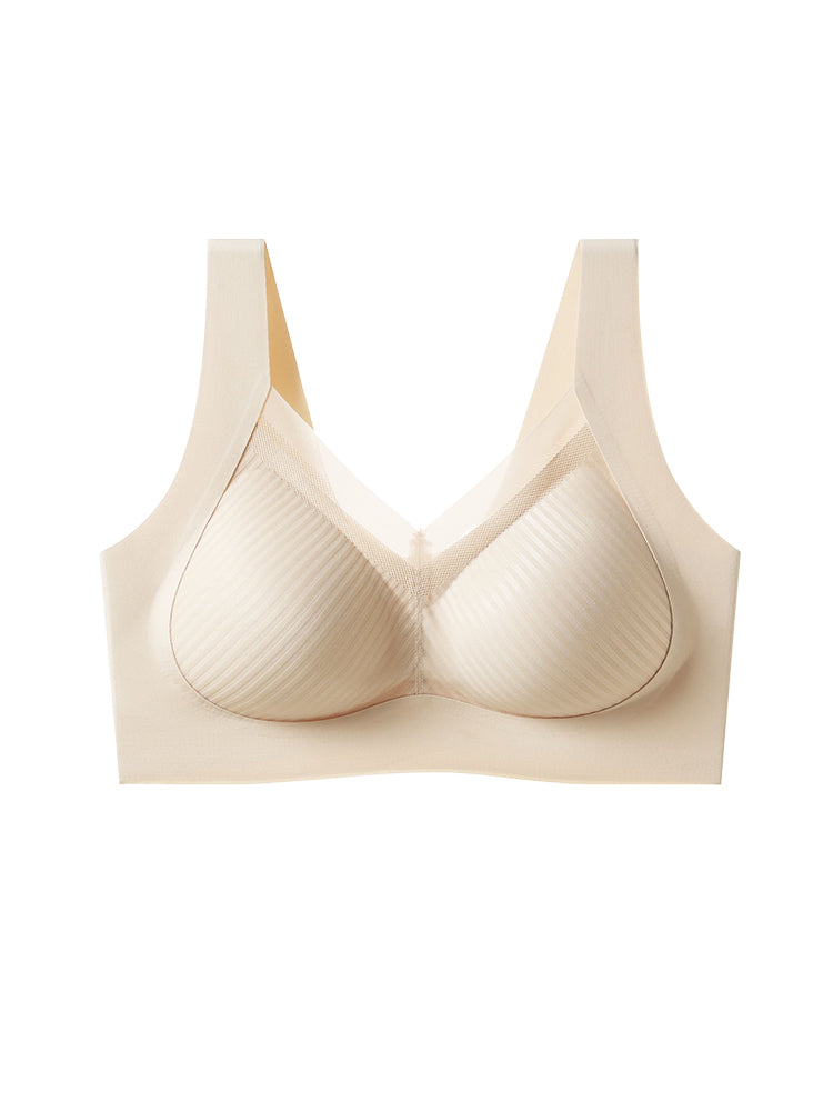 ノンワイヤーブラ ベージュ ヴェーミア