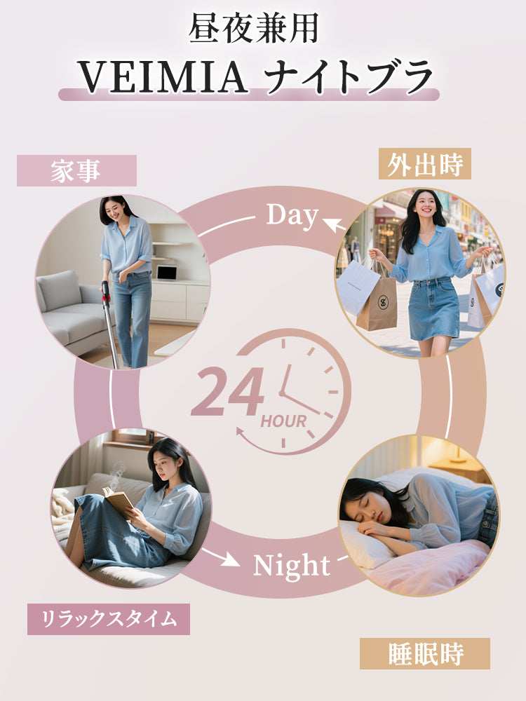 ノンワイヤーブラ ナイトブラ ヴェーミア