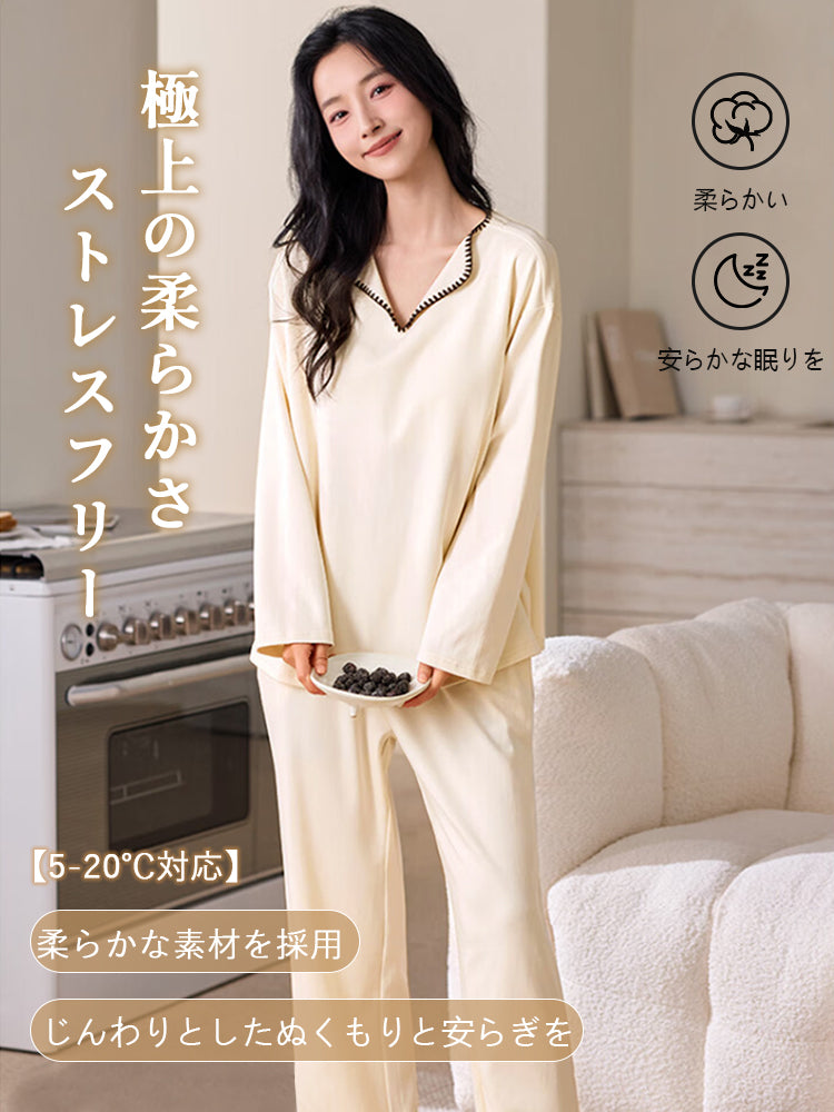 パジャマ 柔らかな素材を採用 VEIMIA