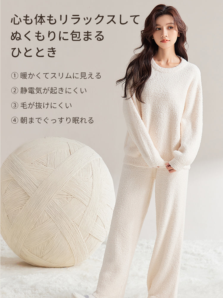 可愛い パジャマ 冬 心も体もリラックス VEIMIA