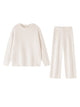 レディース パジャマ 暖かい ホワイト VEIMIA