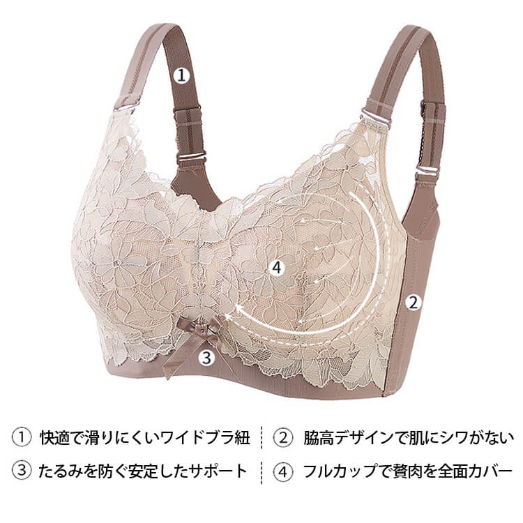 小さく見せるブラ デザイン