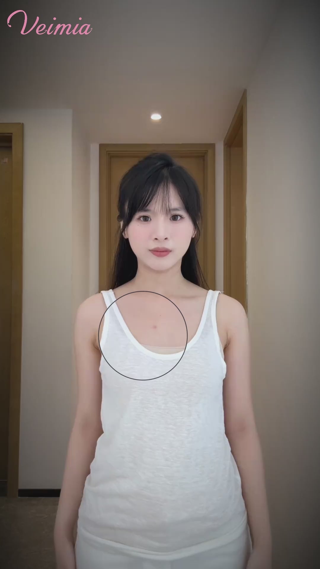 キャミソール 合わせやすい VEIMIA