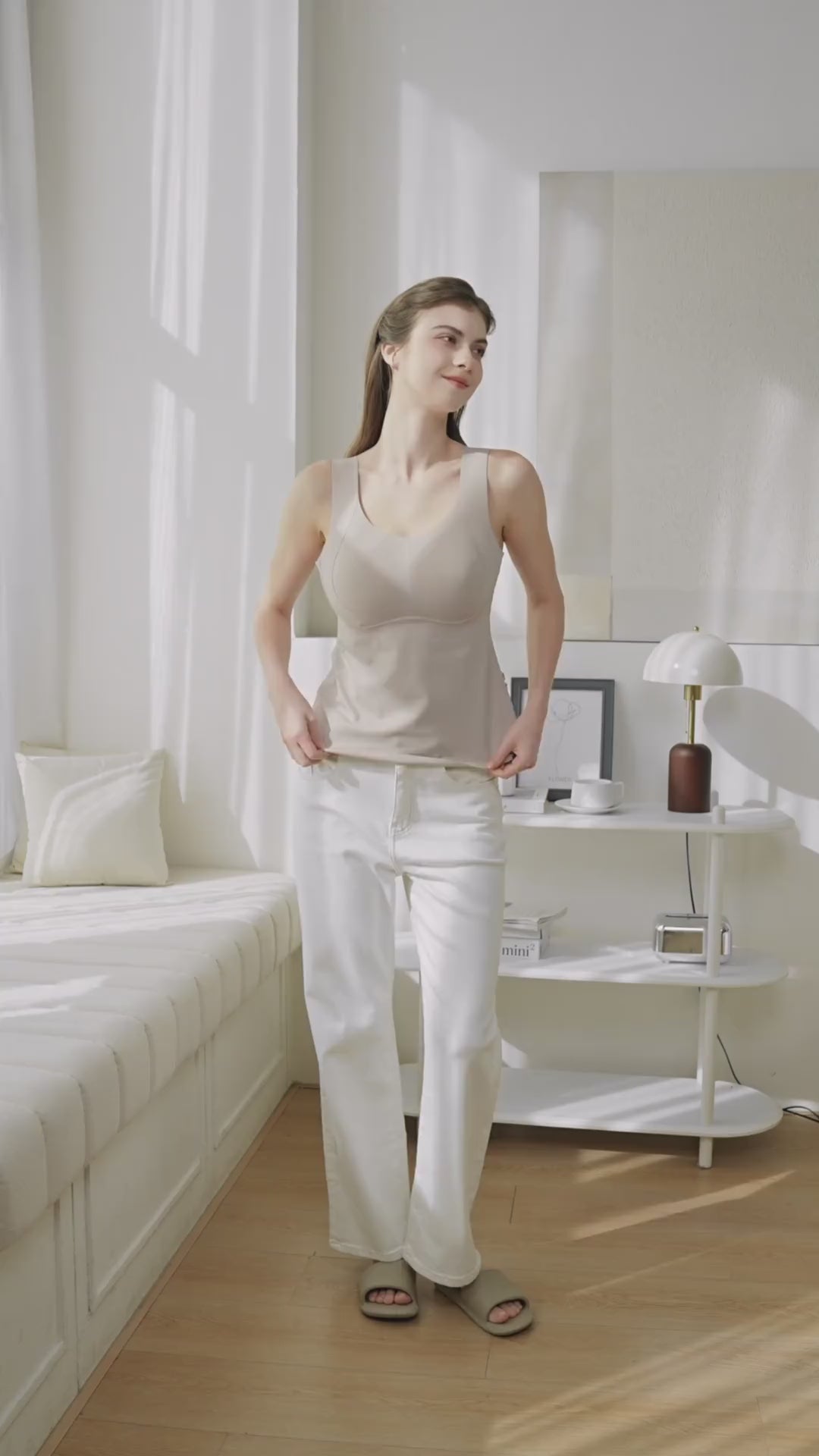 タンクトップ カップ付きインナー VEIMIA