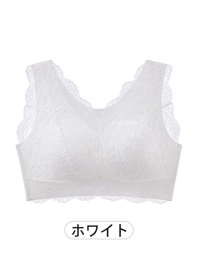 小さく見せるブラ ホワイト VEIMIA