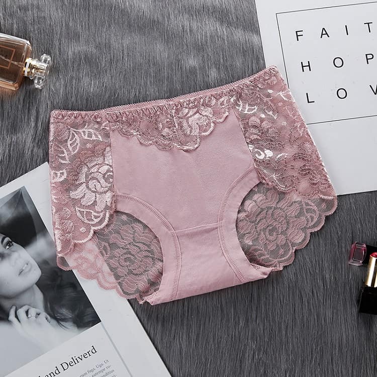 レースショーツ ライトピンク
