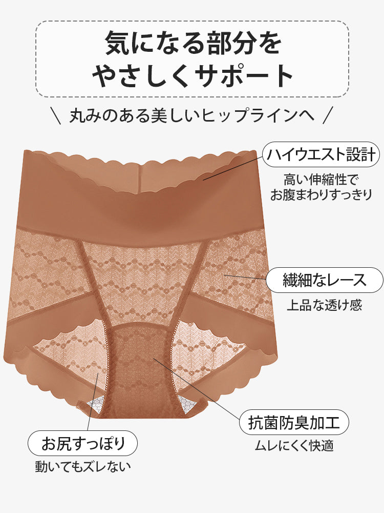 ショーツ レディース 美しいヒップライン VEIMIA