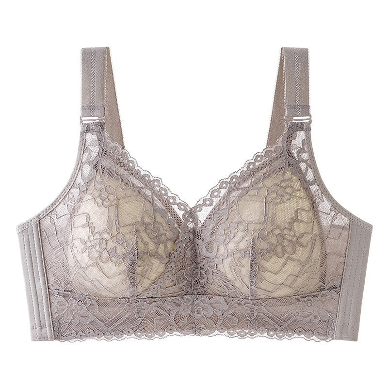 ブラジャー 小さく見せる グレー ヴェーミア 