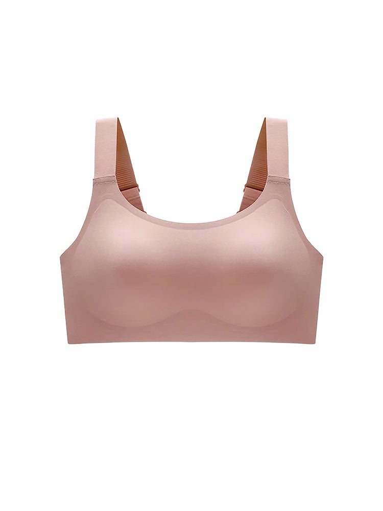 胸 を 小さく 見せる ブラ ピンク VEIMIA