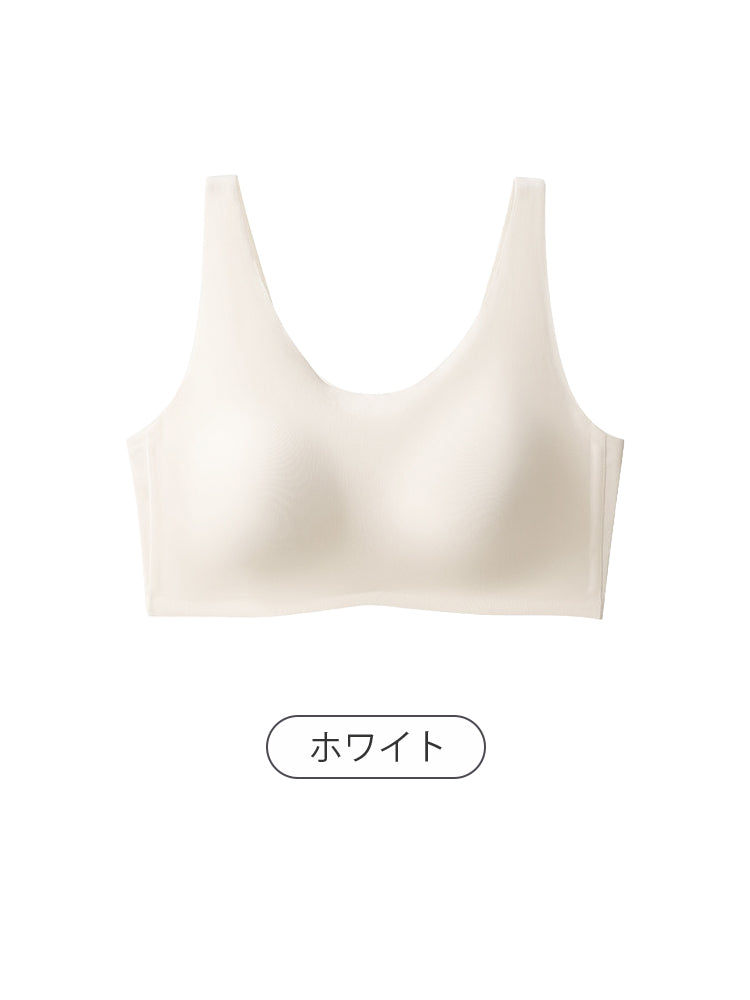 シームレスブラ ホワイト veimia