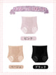 ショーツ レディース ピンク＆ベージュ＆ブラック VEIMIA