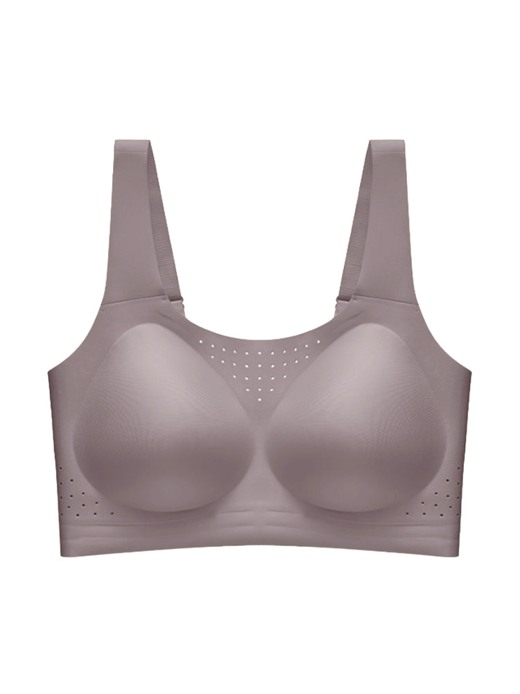 スポーツ ブラ 揺れ ない ブラウン VEIMIA