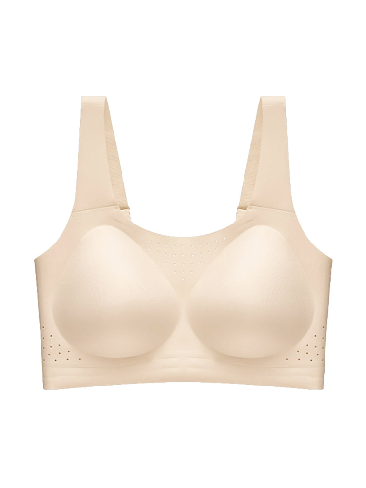 スポーツ ブラ 揺れ ない ベージュ VEIMIA