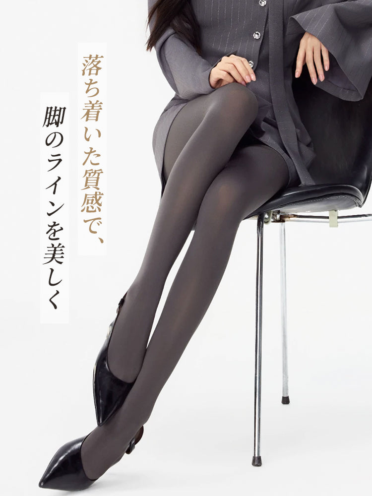 ソックス 落ち着いたマットな質感で脚ラインを美しく VEIMIA