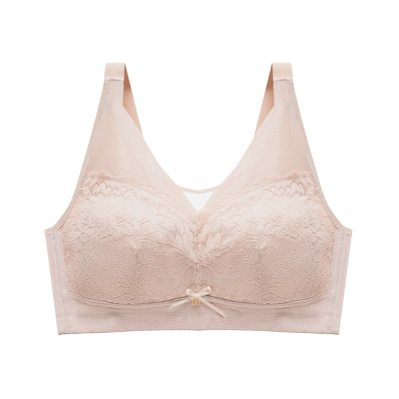 胸が小さく見えるブラ ベージュ VEIMIA