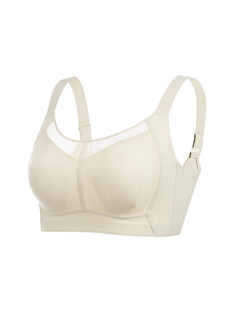 胸を小さくするブラ アイボリー VEIMIA