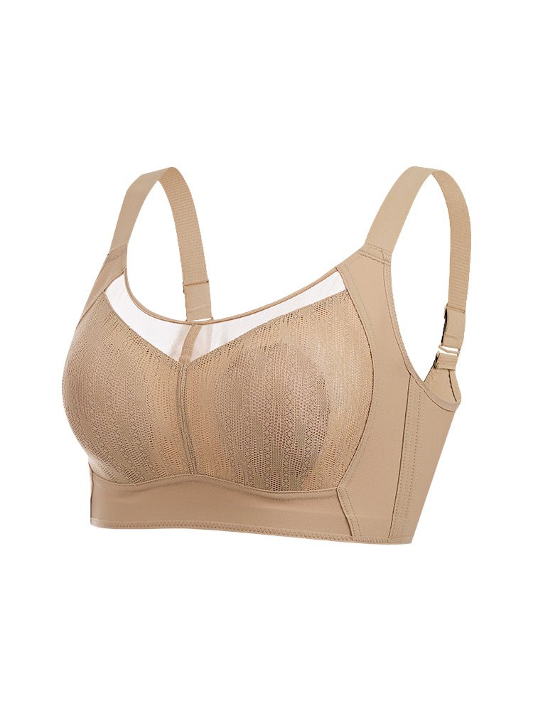 胸を小さくするブラ ベージュ VEIMIA