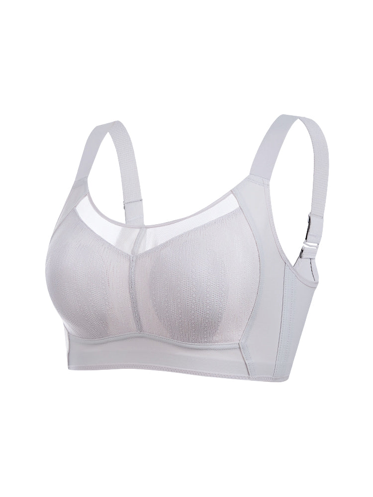 胸を小さくするブラ パープル VEIMIA