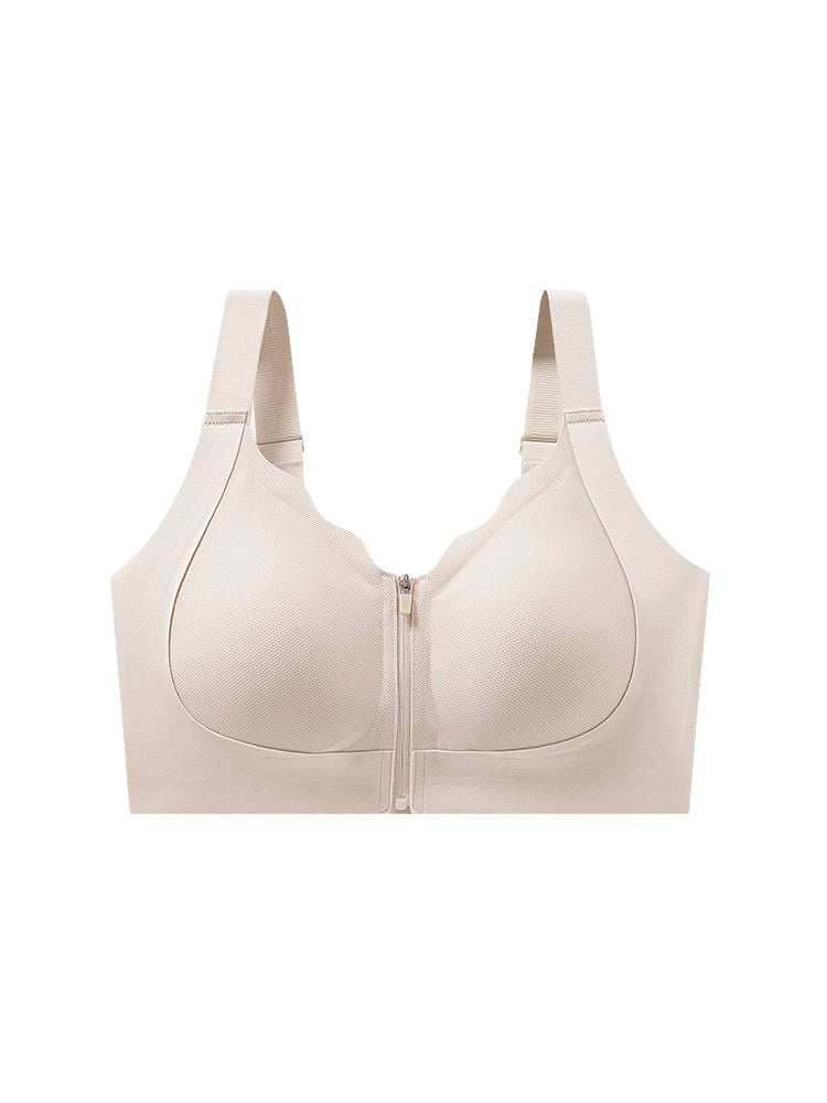 胸を小さくするブラ アイボリー VEIMIA