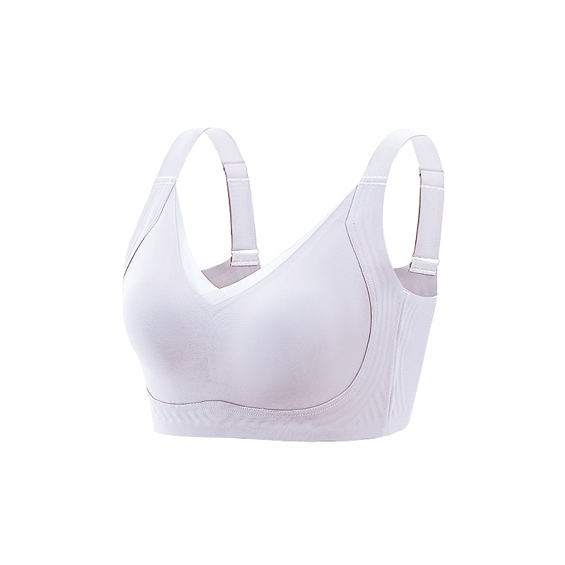 胸が小さく見えるブラ ライトグレー VEIMIA