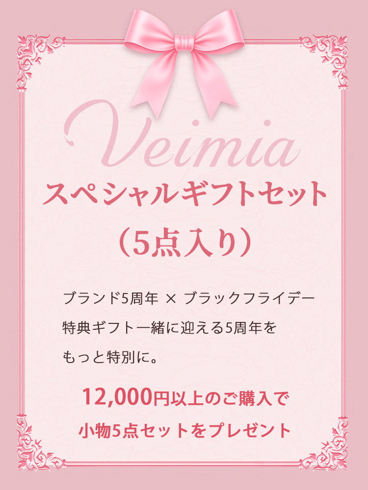 【5点入り無料ギフト】ブランド5周年記念 × ブラックフライデー｜スペシャルギフトセット