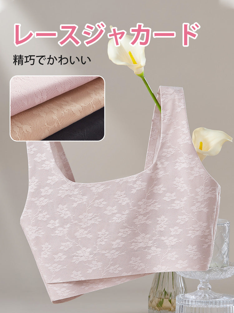さらしブラ レースジャカード ヴェーミア