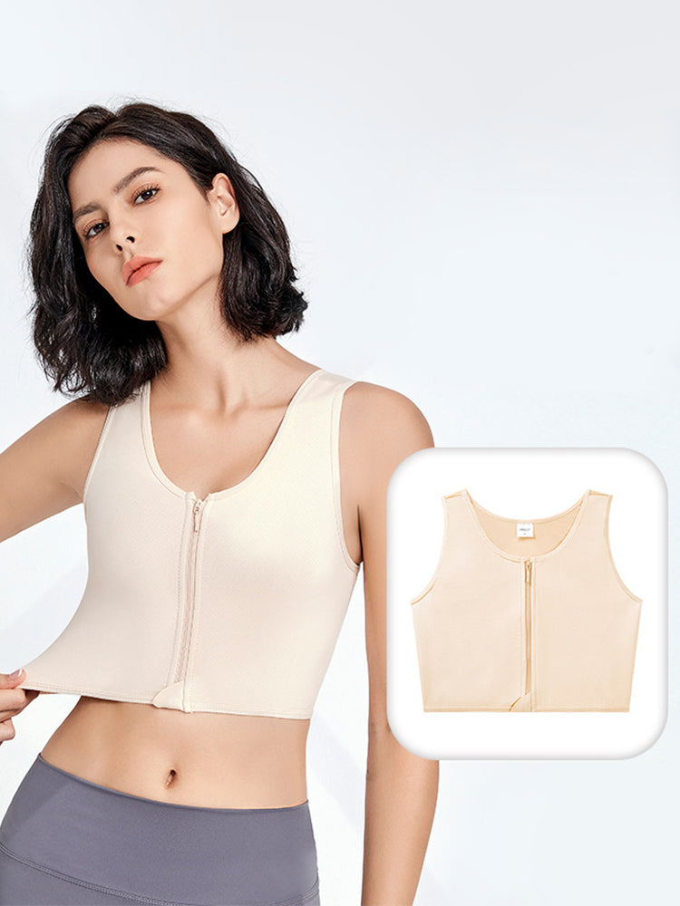 胸 つぶし ブラ ベージュ VEIMIA