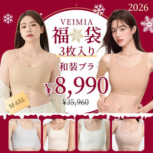 和装ブラ 3枚入り 福袋VEIMIA
